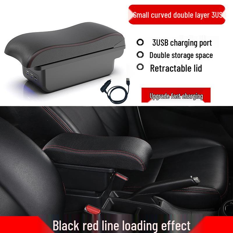 Daihatsu Sirion Overseas Center Console Armrest Storage Box