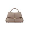 New Fashionable And Comfortable Brand Design  Women's Bag French Fashion Design New Head Cowhide Fashion Pleated Handbag