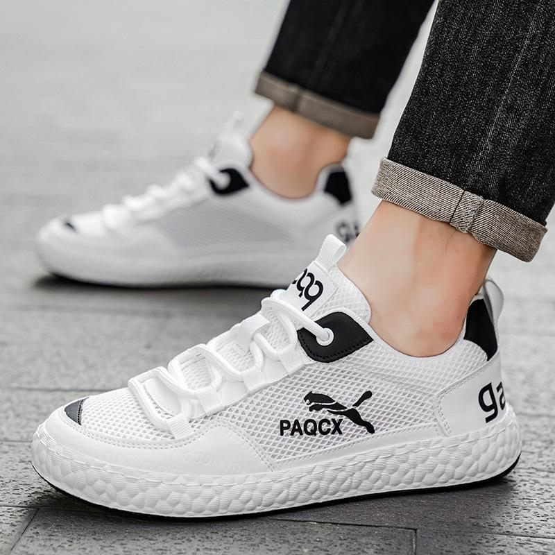 Sommer neue Mesh atmungsaktive Herrenschuhe Nischendesign Arbeits- Pendlerschuhe Outdoor Reise Sportschuhe
