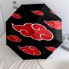 1 Stück Automatischer Faltregenschirm - Naruto-Muster Tragbares faltbares Design Mit 8 Rippen Weihnachts-Geburtstagsgeschenke