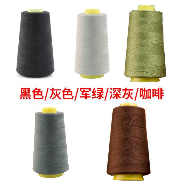 Große Rolle 402 Haushalts-Farb-Handnähgarn Nähgarn Nähmaschinennähgarn Polyester-Nähnadelgarn Näh-Pagodengarn