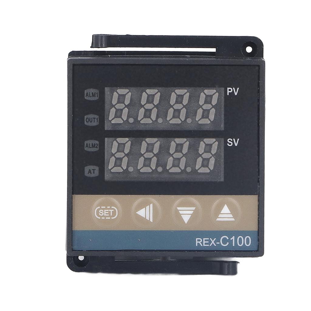 PID Temperature Controllers Kit 0‑400 celsius Waterproof High Accuracy REX C100 Temperature Controller for Farm 100V‑240V