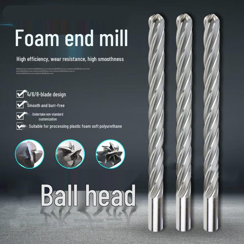 

Songli Ball Nose EPS Foam Milling Cutter CN plug (adapter included)