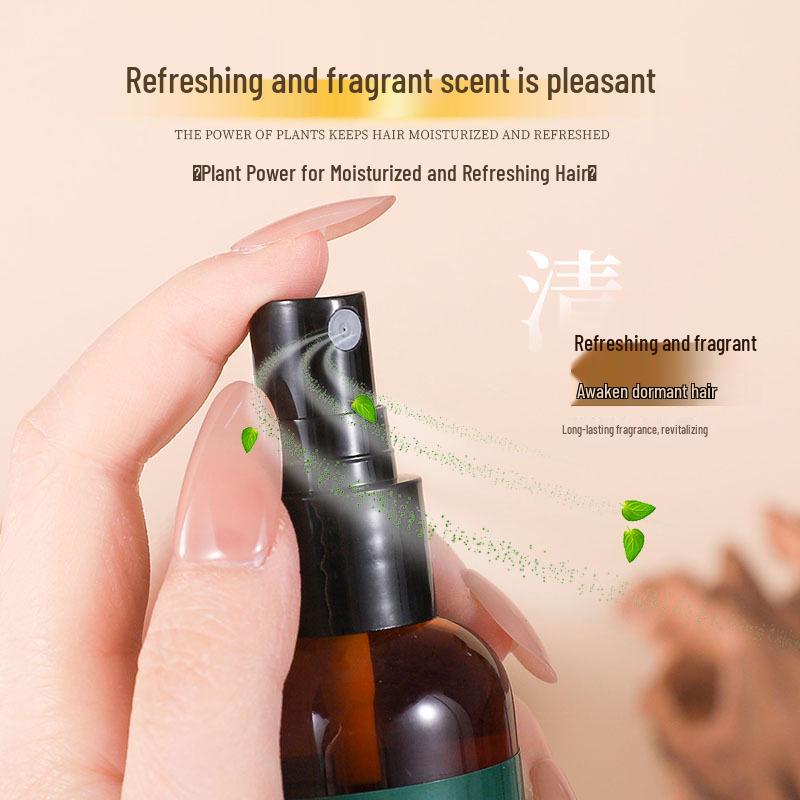 He Shou Wu & Ku Shen Hair Oil Serum for Women - Enhances Dry, Curly, Frizzy Hair