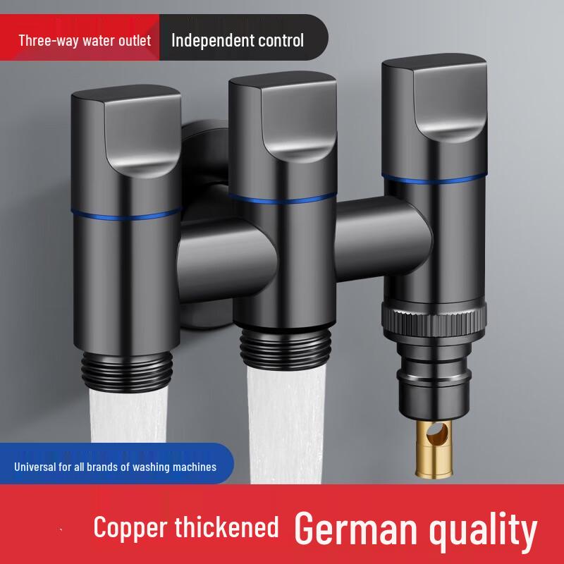 MDNG Three-Outlet Faucet Diverter Valve