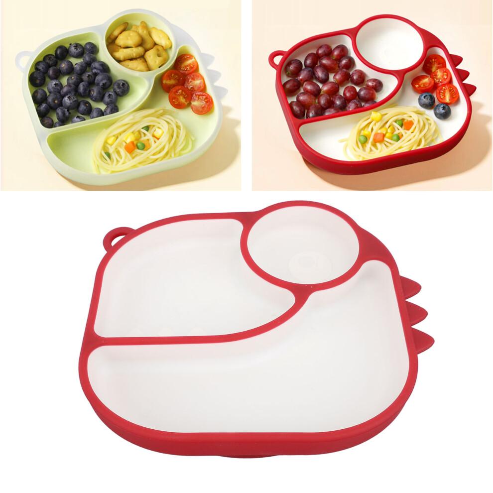 Divided Silicone Suction Plate for Baby