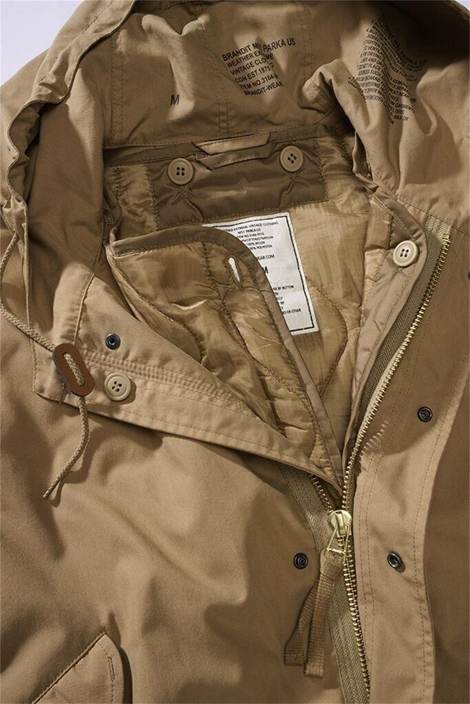 Winter Jacket Brandit M51 US Parka (3164) Camel