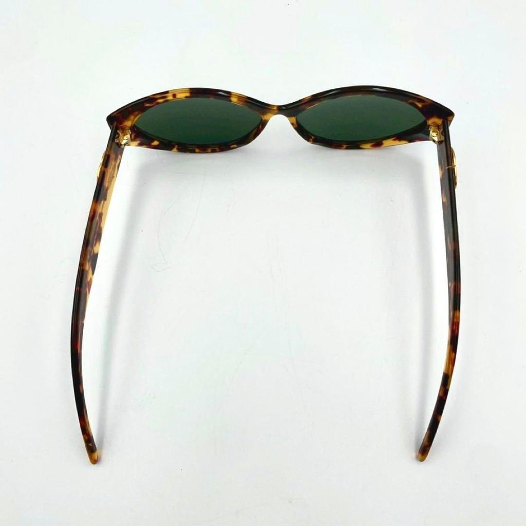Used 979 GUCCI Sunglasses Eyewear GG Logo Tortoiseshell Archive Interlocking Unisex