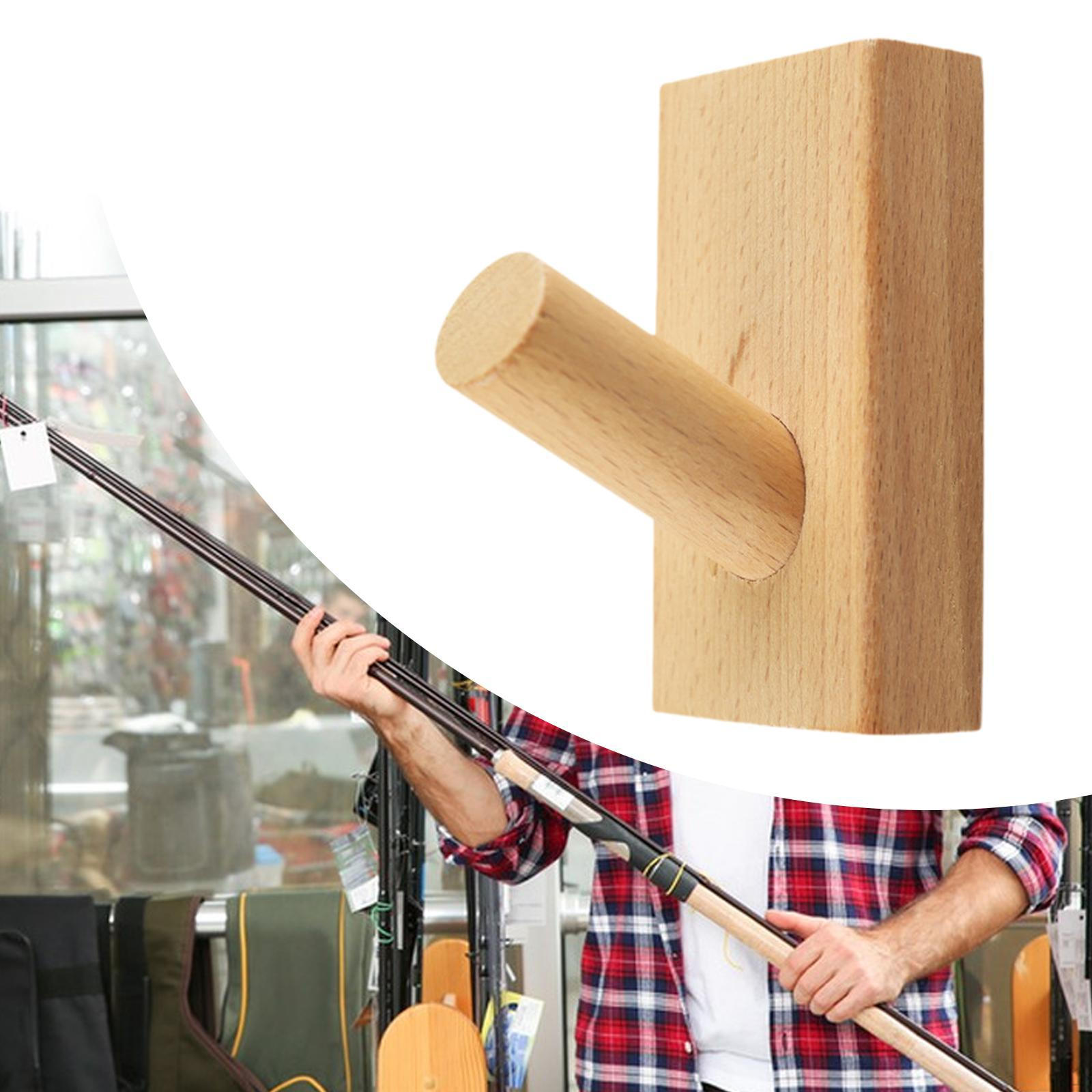 

Аксессуары для крепления удочек для дисплея Легкие стойки Горизонтальная поддержка для дома Wood