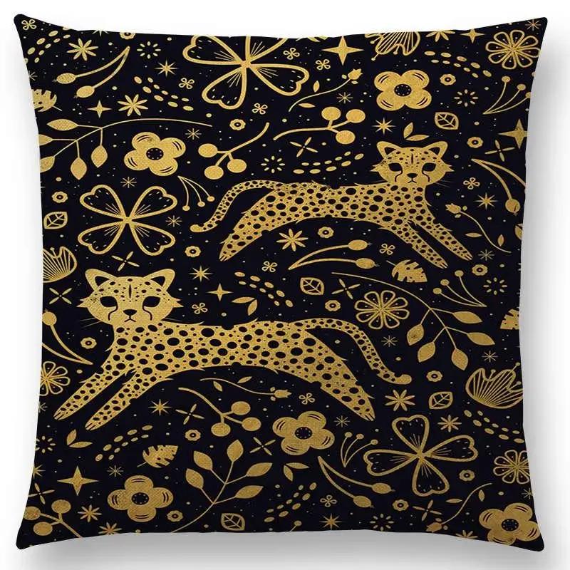Neueste Schwarzer Hintergrund Mond Sterne Meteor Sternbild Galaxie Sofa Kissenbezug Katze Bär Hase Reh Vogel Kissenbezug