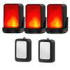 Wireless Battery-Powered Doorbell with Strong Flash, Service Call Button for Hearing Impaired and Elderly, Optional Mute Function.
