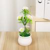 7*15cm Artificial Potted Plant Plastic Seven Star Sun Little Daisy New Simulated Tree Ornaments
