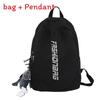 Nylon School Backpack For Teens With Durable Zipper And Phone Pocket For Daily Use