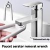1PC Faucet Aerator Wrench Nonslip Tap Remover Sink Wrench Replacement Tool for Kitchen Vegetable Bathroom Washing Basin Faucet