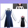 Exquisite East Mountain Little Red Cosplay Costume In Blue And Black