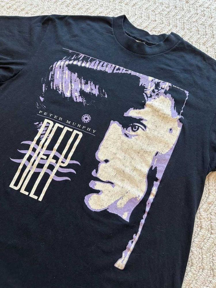 Peter Murphy Singer Deep Unisex Cotton T-Shirt WA332 Unisex T-Shirt XL