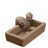 Chinese Crude Pottery ZiSha Tea Pet Creative Tea Pet Ornaments  Craftsmanship Gift