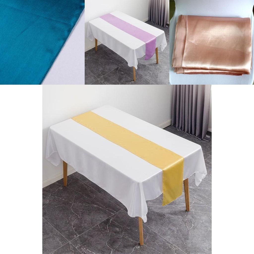 Silky-smooth Red Satin Table Runner Ideal For Celebrating Special Occasions