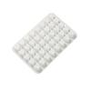 Silicone Heart Shaped Cake Mold Rectangular Multi Cavity Food Grade Non Stick Flexible Baking Mold High Low Temperature Resistant