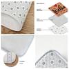 1pcs Entrance Mat, Welcome Home - Heart Elements Pattern Printed Carpet, Polyester Non-slip Floor Mat, Entrance Mat, Carpet