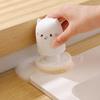 Cute Cat Kitchen Bru Sponge Dishcloth Pot Brush Wood Pulp Cotton Magic Cleaner Brush Special Tool For Kitchen Burning