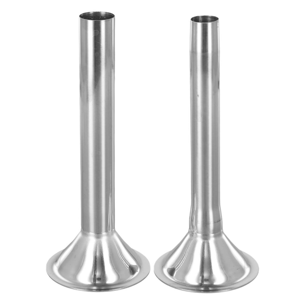 Wysokowydajny Zestaw Tubek do Nadziewania Ze Stali Nierdzewnej Zestaw 2 szt. Kompatybilny z Maszynkami do Mięsa Rozmiar 5