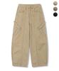 TRILLION Washed Cut Cotton Cargo Pants_3Color