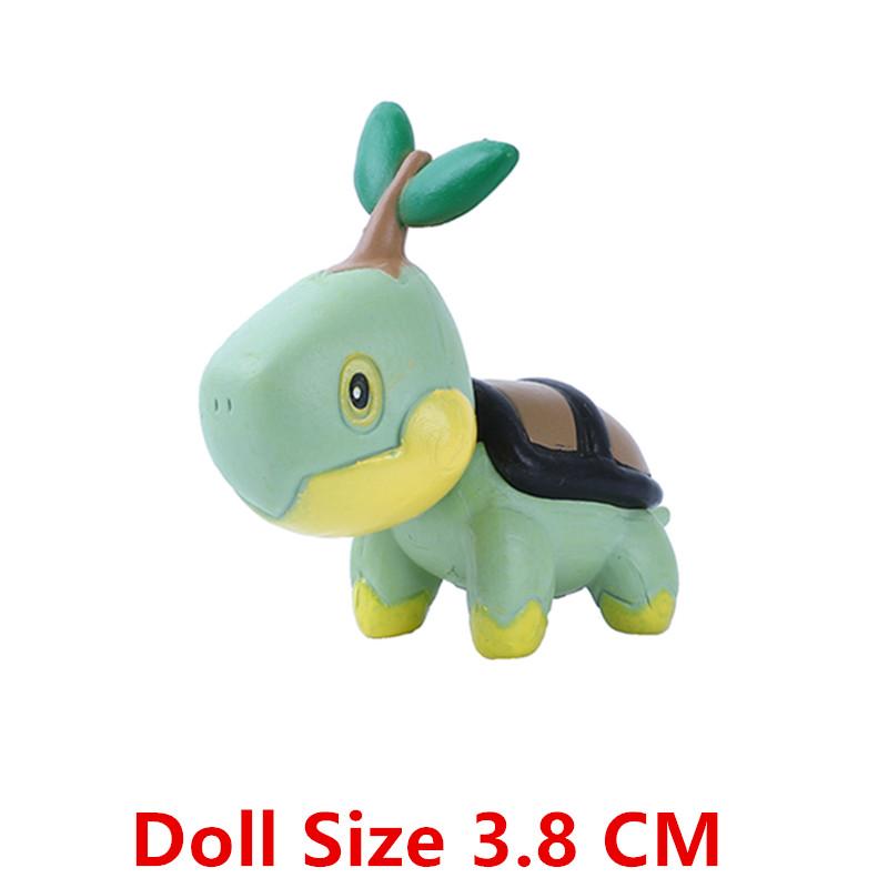 Toys Model New 4-9 CM Pokemon Anime Figure Pikachu Gengar Eevee Series Mew Cartoons Figure Pocket Monster Action Gifts Kids