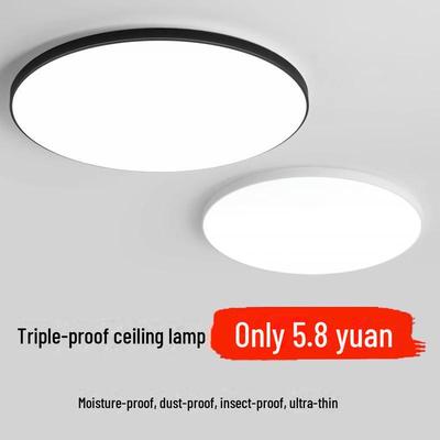 Moderne LED Wasserdichte Deckenleuchte für Badezimmer, Balkon, Schlafzimmer, Küche und Flur