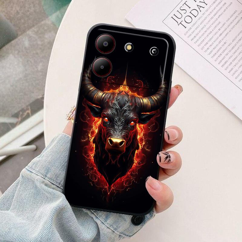 For ZTE Blade A54 4G Phone Case astronaut Silicone Camera Protection Back Cover For ZTE Blade A55 A35 A34 Funda Coque