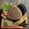 Herbal Shampoo Bar: Cypress & Cedar with Polygonum, Lingzhi, Ginseng, Ginger, Soapberry, Usman Herb for Oil Control