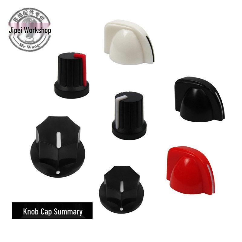 Electric Guitar Amp Knob Aluminum Cap for Effects Pedal and Potentiometer