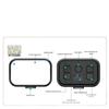 8Vloglite Handheld Gimbal with Magnetic Mini Beauty Fill Light for DJI Zhiyun