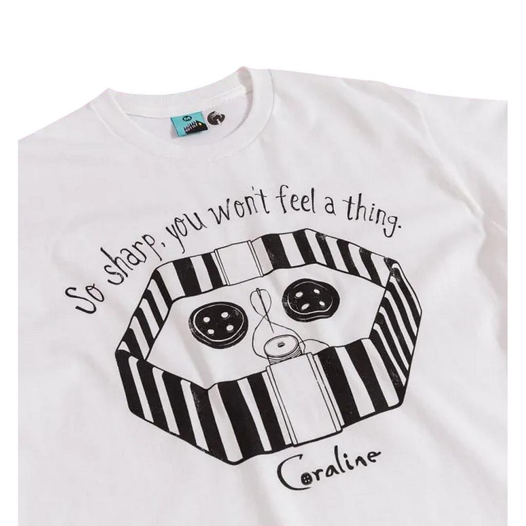 Coraline Unisex Adult So Sharp You Wont Feel A Thing T-Shirt