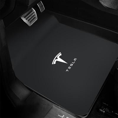 Car Front Rear Floor Mats Interior Carpet Anti-slip Protection Pad For Model 3 Model S Model X Model Y Cybertruck Roadster