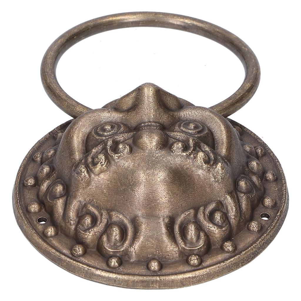 Antique Door Knockers Lion Head Brass Door Pull Retro Door Handle Home Decoration