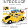 1:24 Beetle Lada Niva Diecast Model Alloy Toys Car Doors Opened Four Wheel Suspension Sound Light Cars Children Interactive Toy