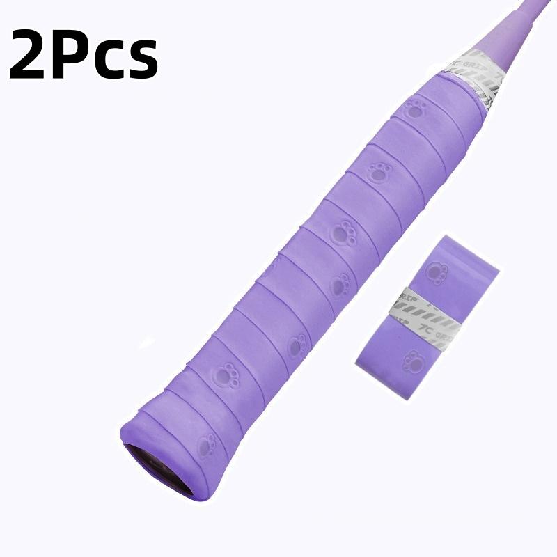 2Pcs Tennis Racket Overgrip Sweat Band Absorption Grip Pu Badminton Racket Handle Grip Tennis Griptape Padel Racket Grip