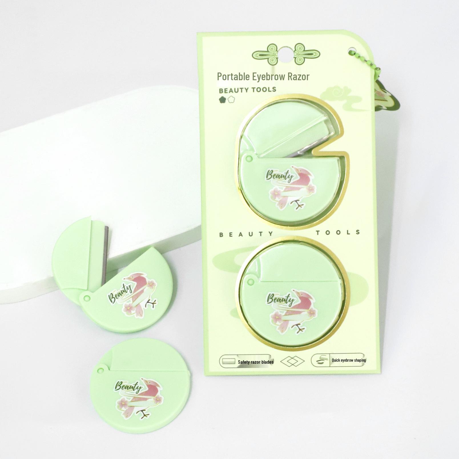 

Chinese Non-Slip Eyebrow Razor Set with Stainless Steel Blade