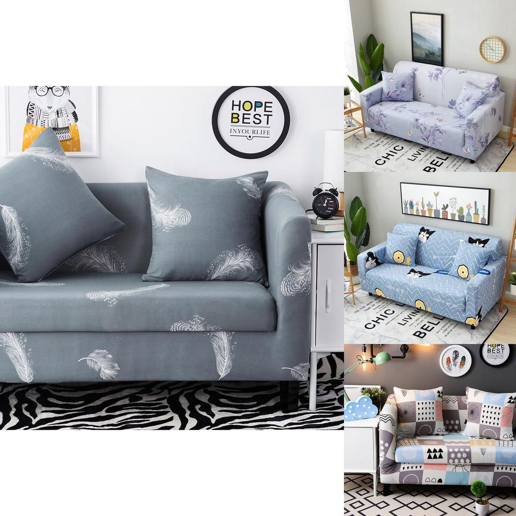 Elegant Fashion 1 2 3 4 Seats Recliner Covers Retro Recliner Sofa Cover Soft Slipcovers