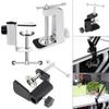 Universal Desk C Clamp Adapter Fixed Connector for Microphone Lamp Webcam Camera Support Stand Accessories