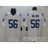 Indianapolis Colts Football Jersey 2 53 LEONARD 18 MANNING Mens Embroidered Rugby Shirt