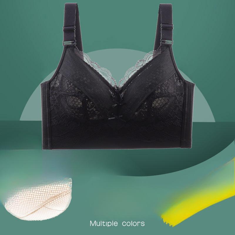 

Женский бюстгальтер большого размера, с полной чашкой, без косточек, для большой и маленькой груди, регулируемый, парный 46/105E