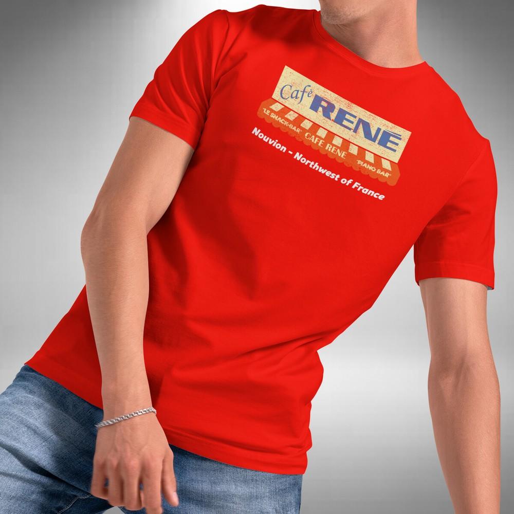 

Cafe René T-Shirt Allo Allo Inspired Classic 80s British Sitcom Small to 5XL 3XL