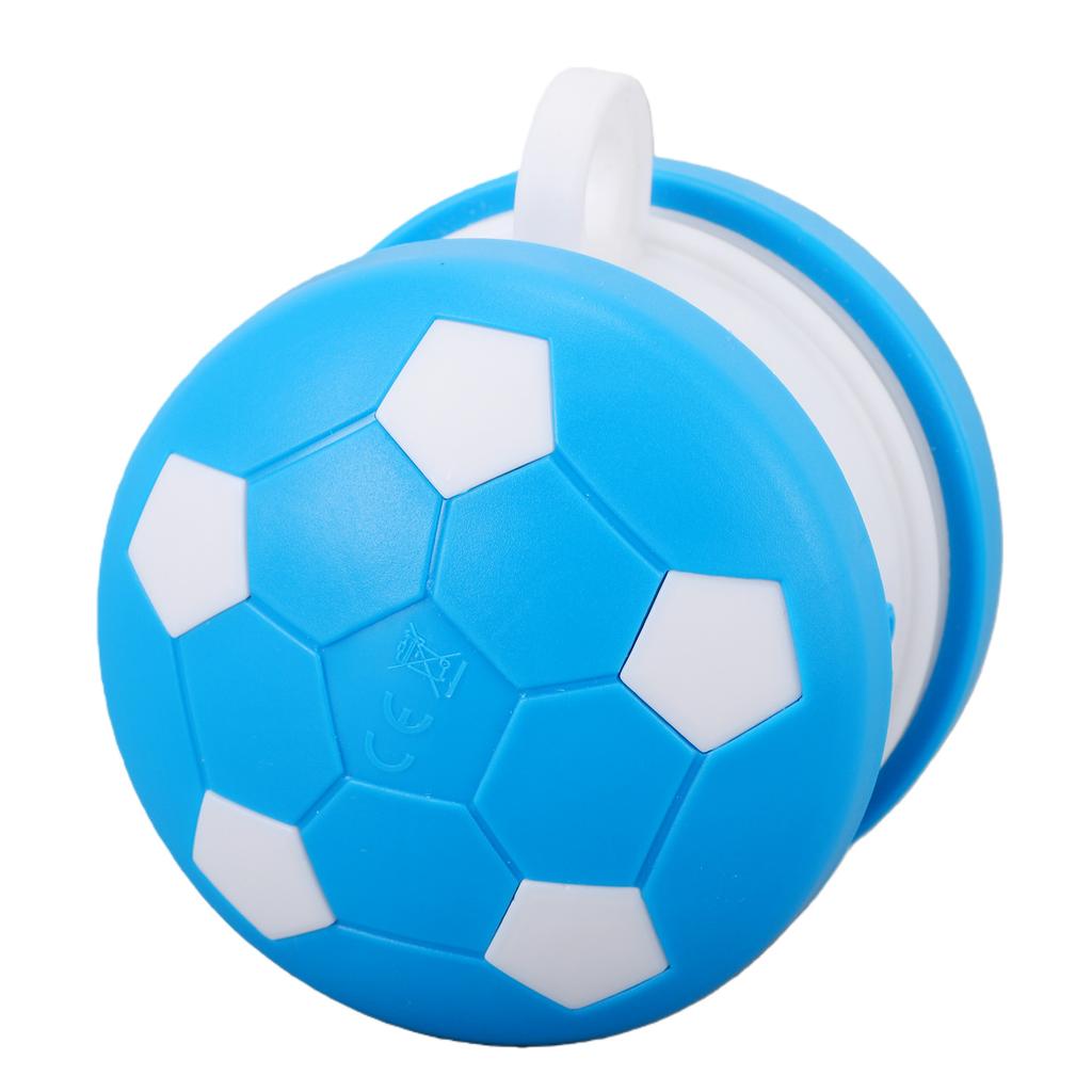 Interactive Rolling Dogs Toy with Rope Random   Moving Dog Toy Soccer   Pattern Blue for Small Large Dogs