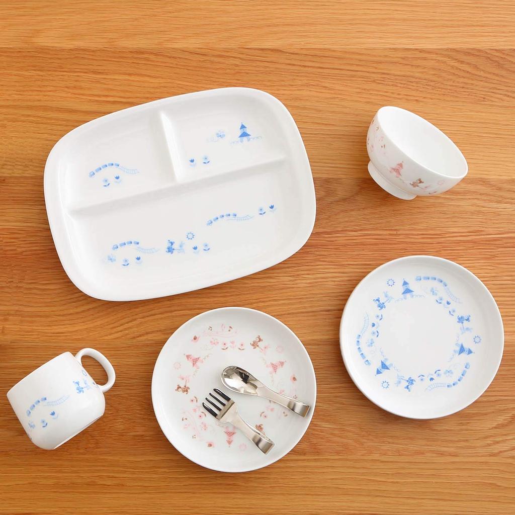 Noritake Rice Light Microwave and Dishwasher Fine Porcelain 230cc Bowl, 230cc, Step, Children's Dishware, Safe, Pink, (Reinforced Porcelain),