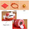 4.5 inch Maneki Neko Porcelain Lucky Cat Home Decor Ornaments Fortune Cat Money Box Fengshui Craft 6 Colors