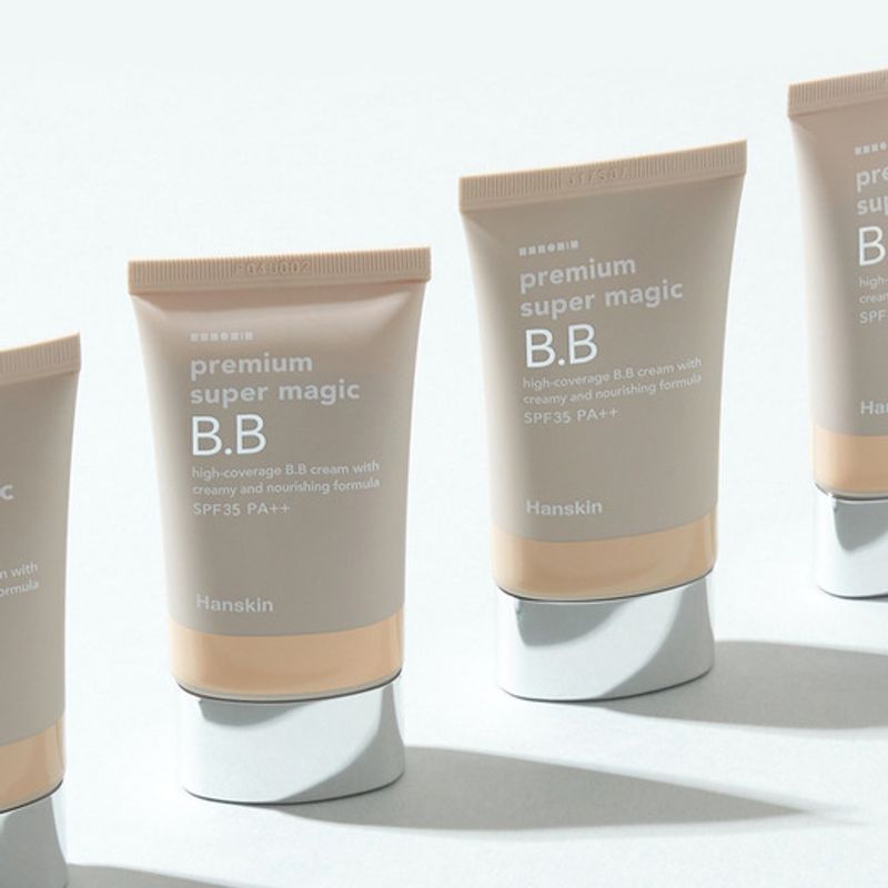 HANSKIN Premium Super Magic BB Cream 45g + Blemish Concealer 12g