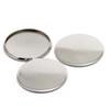 20pcs Stainless Steel Cabochon Cameo Base Round Bezel Tray Blank Base Fit 6-30mm Cameo Base Settings for Jewelry Making DIY