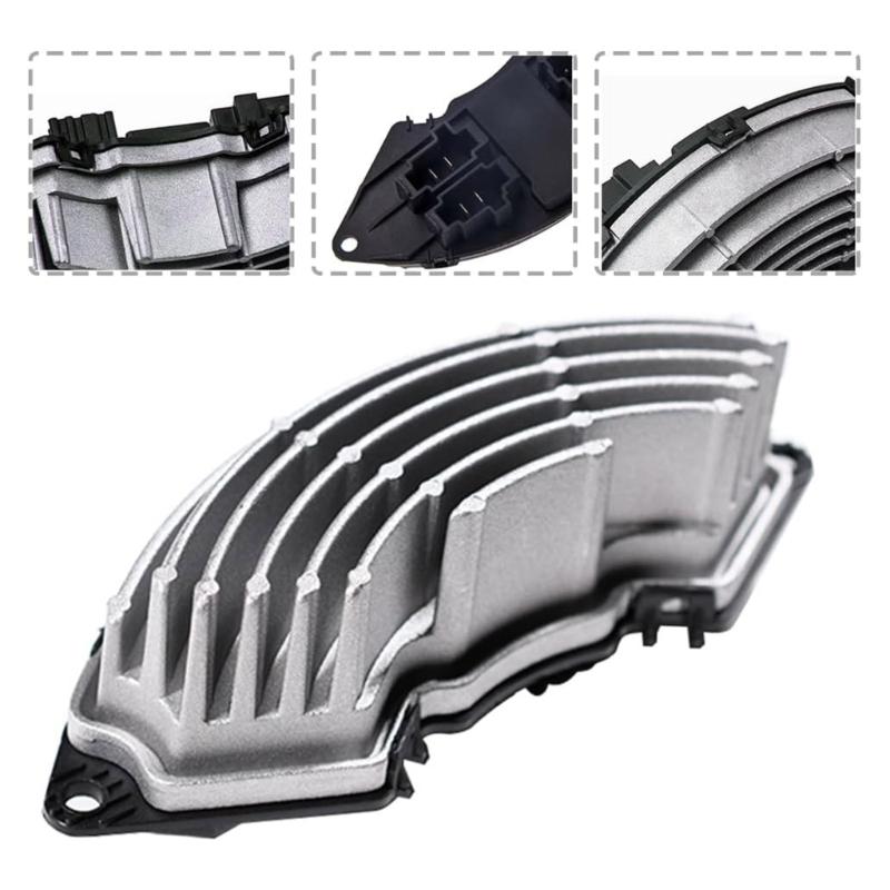 Metal Heater Fan Motor Resistor Heating Blower Motor Resistor Efficient Heater Blower Resistor 6441CE for Vehicles